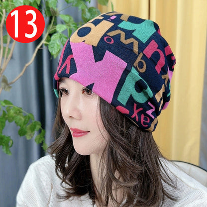 Cold-proof Twisted Hat Riding Fashion Scarf And Hat