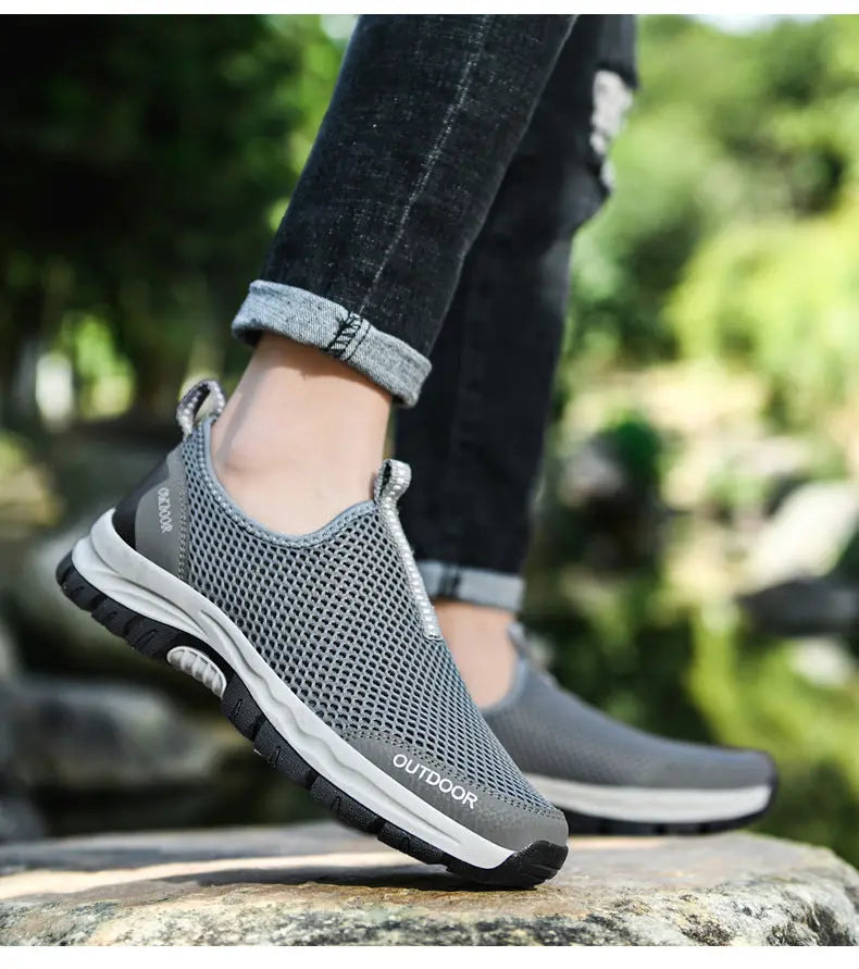 Breathable Hollow Fashion Slip-on Lazy Shoes Mauca.store