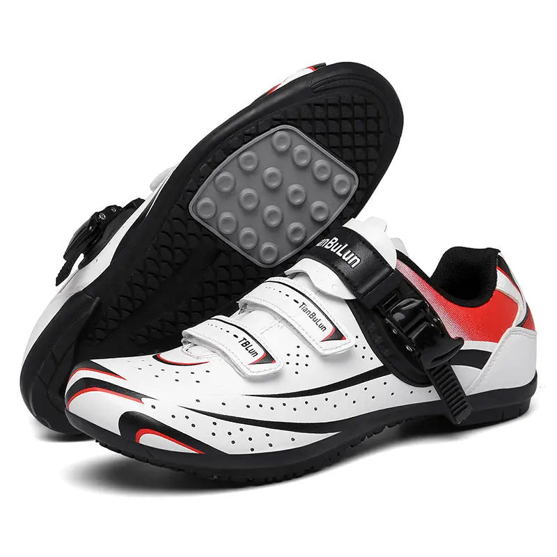 Outdoor Non-lock Cycling Shoes, Rubber Sole Men And Women Couple All-terrain Cycling Shoes Mauca.store