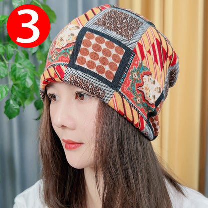 Cold-proof Twisted Hat Riding Fashion Scarf And Hat